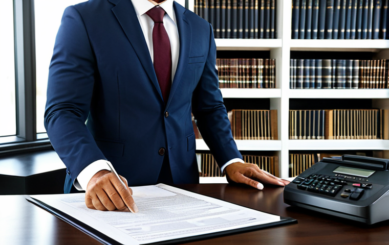 **

A professional real estate agent, fully clothed in business attire, carefully reviewing a property title deed in a well-lit office. Bookshelves and legal documents are visible in the background. The scene emphasizes diligence and attention to detail. safe for work, appropriate content, professional, perfect anatomy, correct proportions, well-formed hands, proper finger count, natural pose, modest clothing.

**