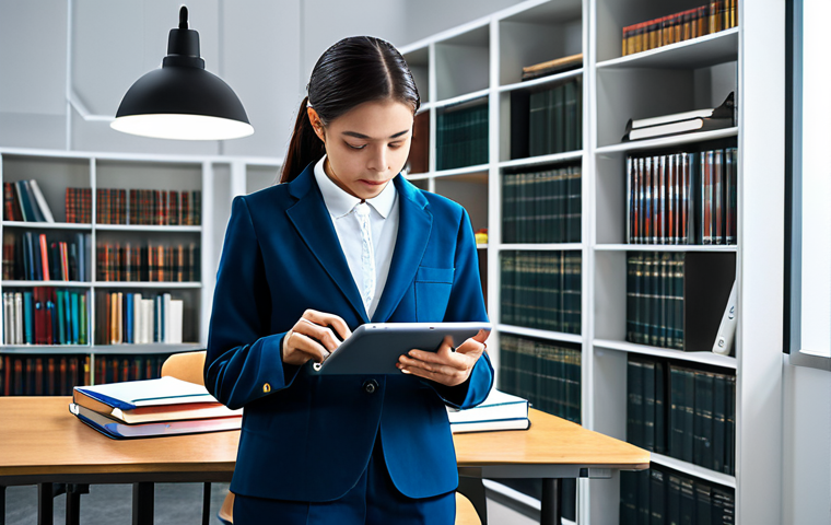 **

"A student using an AI tutor on a tablet, surrounded by textbooks, fully clothed, appropriate attire, modern study room, safe for work, perfect anatomy, natural proportions, educational setting, high quality, professional."

**