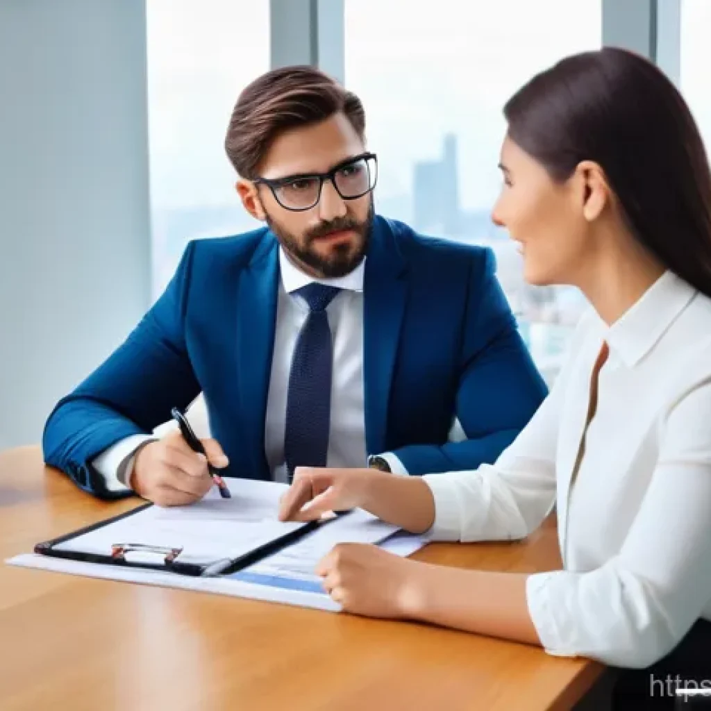 공인중개사 부동산 세법 기초 - **Image Prompt 1: Professional Real Estate Tax Consultation**
A friendly and confident female re...