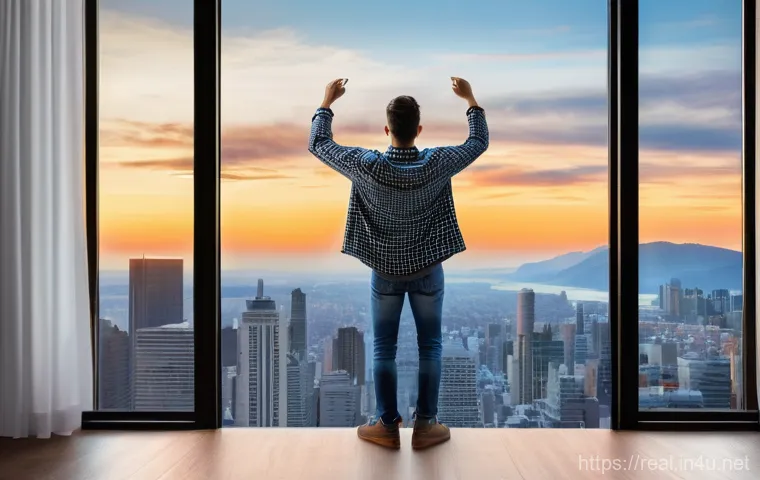 공인중개사 시험 응시자 평균 점수 분석 - **Image Prompt:** A focused and organized young professional, in their late 20s to early 30s, is str...