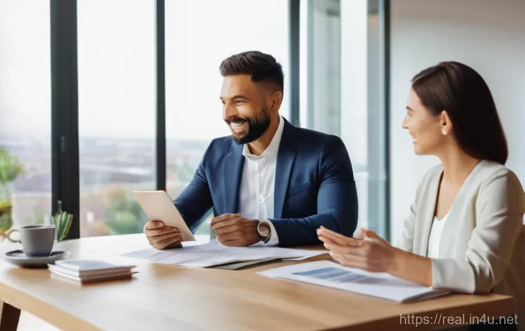 공인중개사와 부동산 고객 만족도를 높이는 방법 - **Image Prompt 1: The Magic of Genuine Connection and Empathy**
A warm and inviting scene inside...